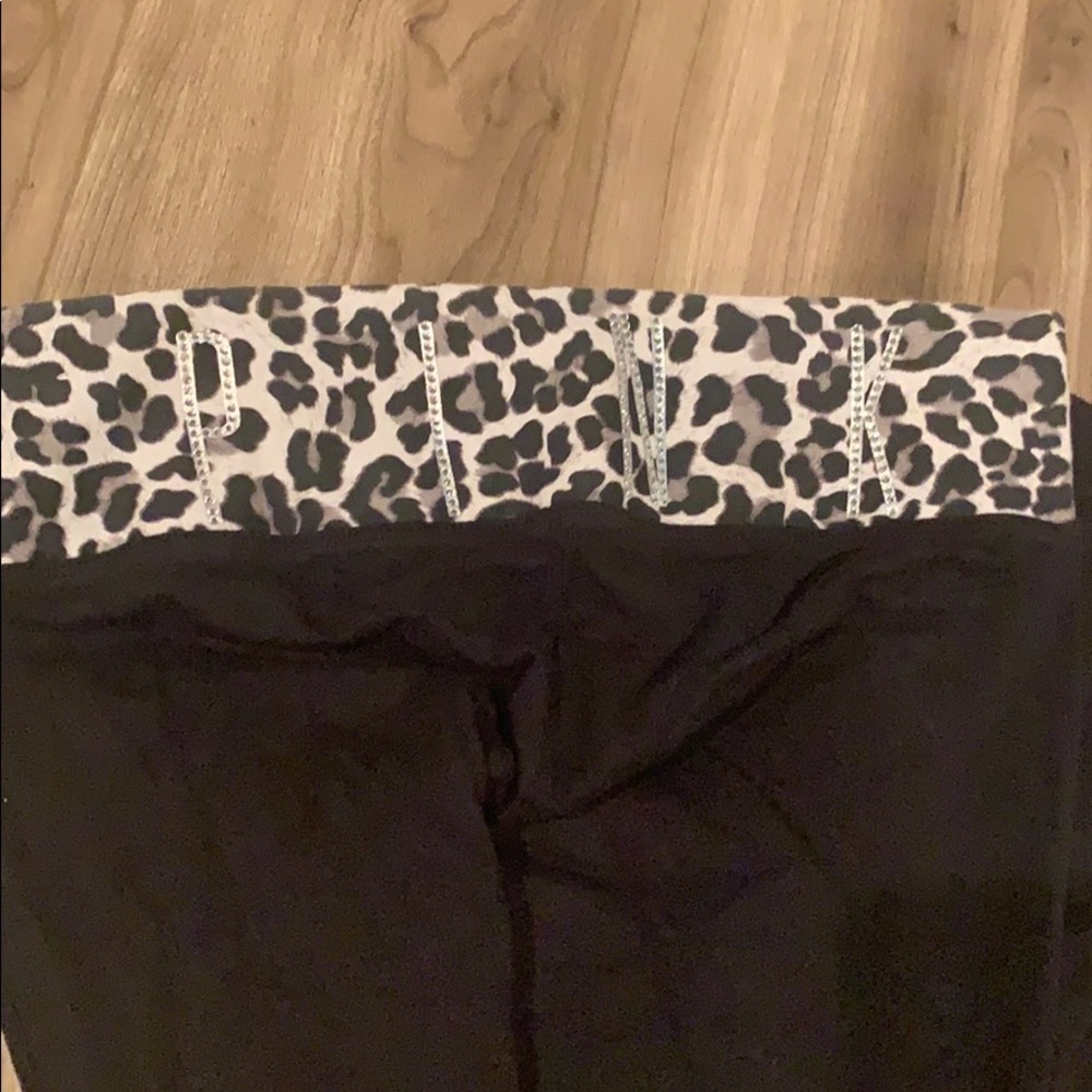 Pink women’s yoga pants